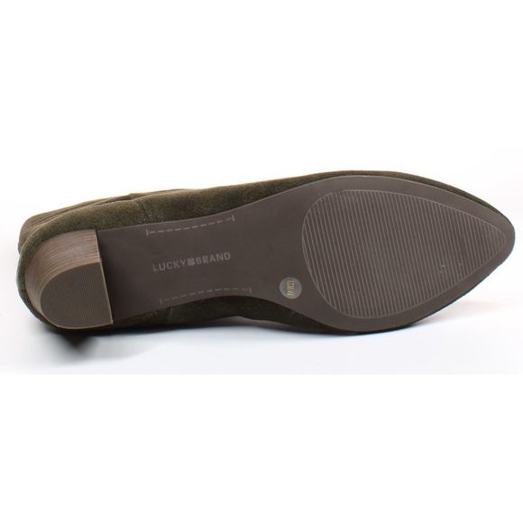 Lucky Brand Womens Zaahira Dark Moss Fashion Boots Size 12 Medium (B, M) - Picture 4 of 4